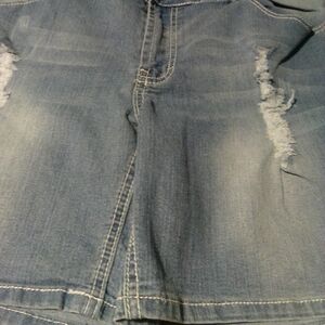 Classic Light Blue Womens Shorts